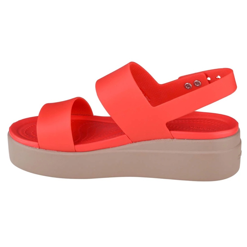 CROCS Women's Coral Platform Slingback Sandal - Picture 2 of 3